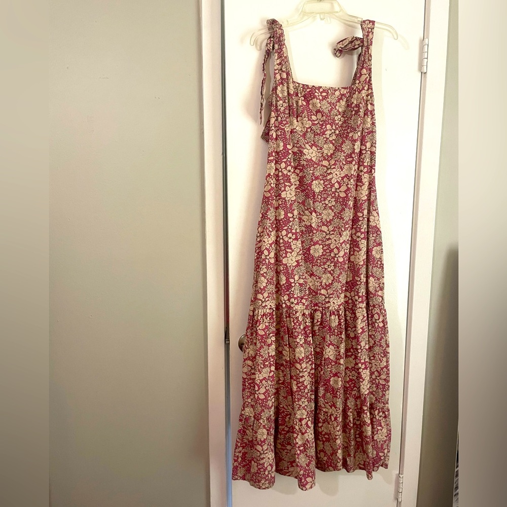 Free People Floral Maxi Dress